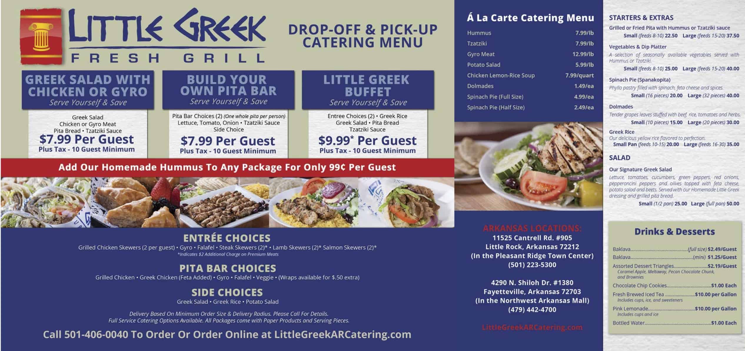 Little Rock Ar Little Greek Fresh Grill