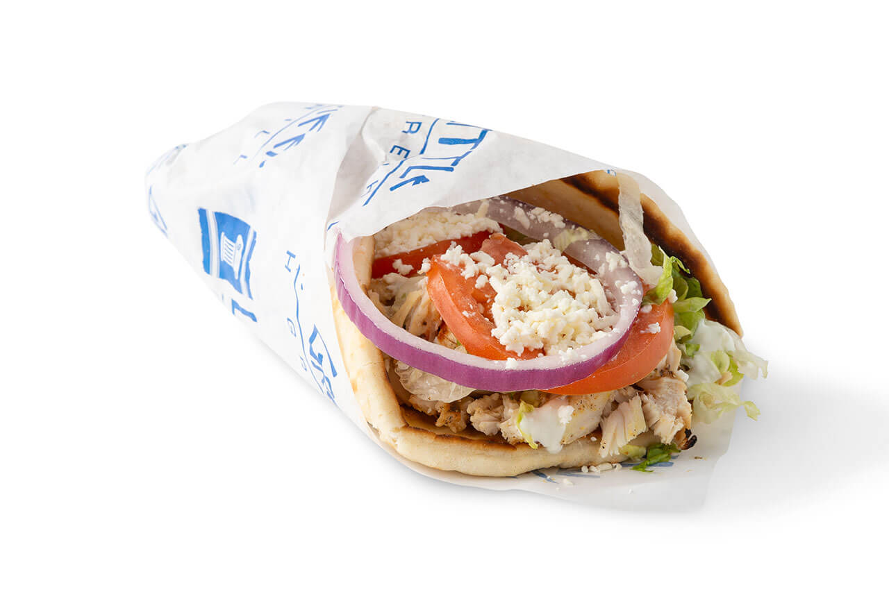 Greek Chicken Pita